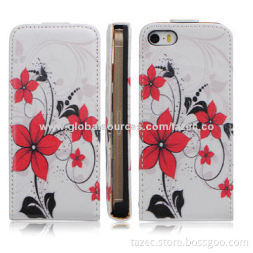 PU Leather Cases, Available in Various Colors and Used for Samsung S4